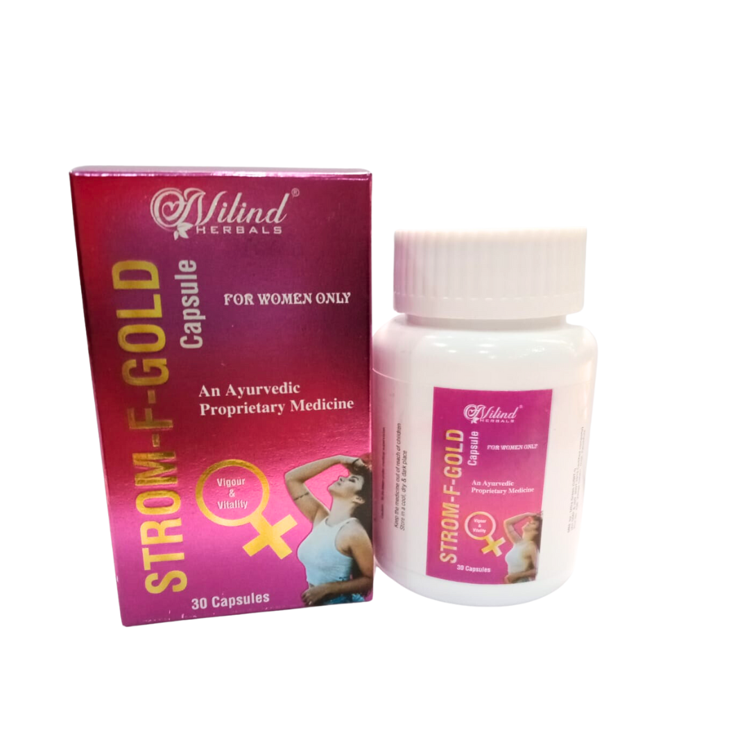 STROM F GOLD – Nilind Herbals product pack